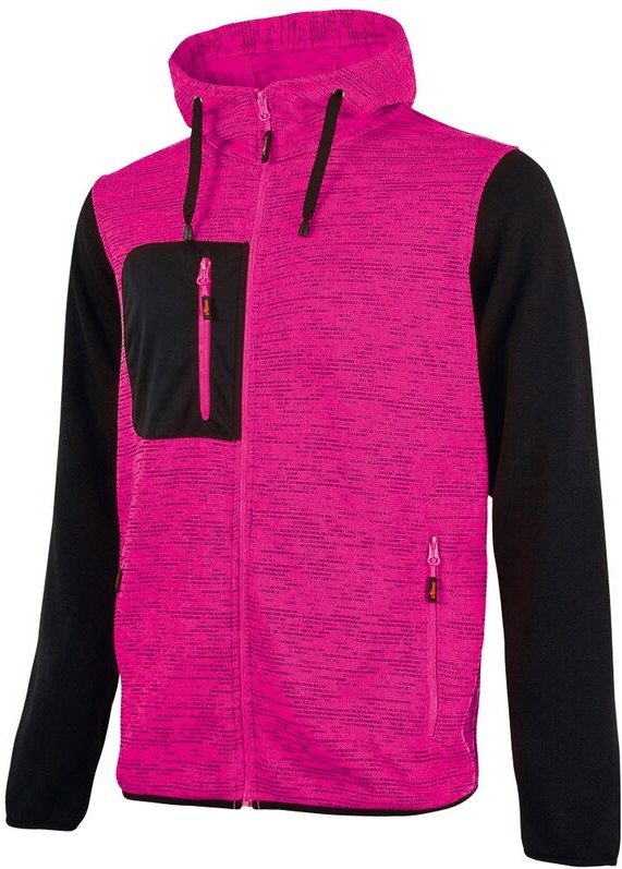 U-Power Rainbow Damenarbeitssweatshirt mit Kapuze - S