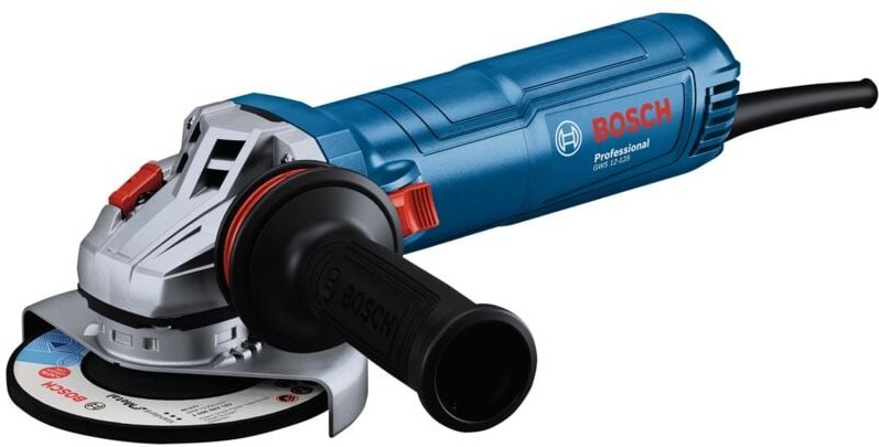 Bosch Winkelschleifer gws 12-125, incl. Zusatzhandgriff, Zubehör, Karton