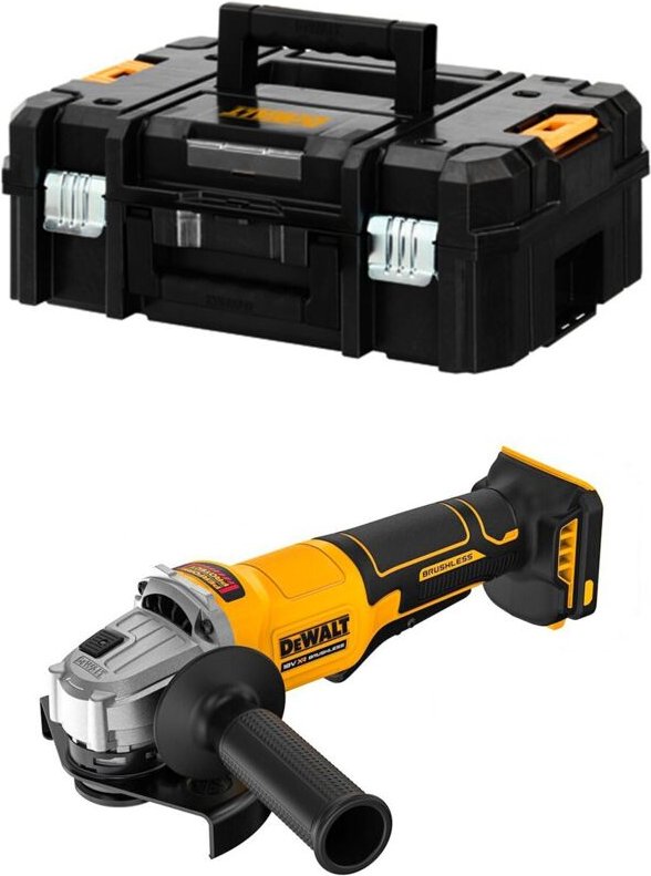 Mini-Winkelschleifer DeWALT DCG408NT (nur Gerät + TSTAK II)