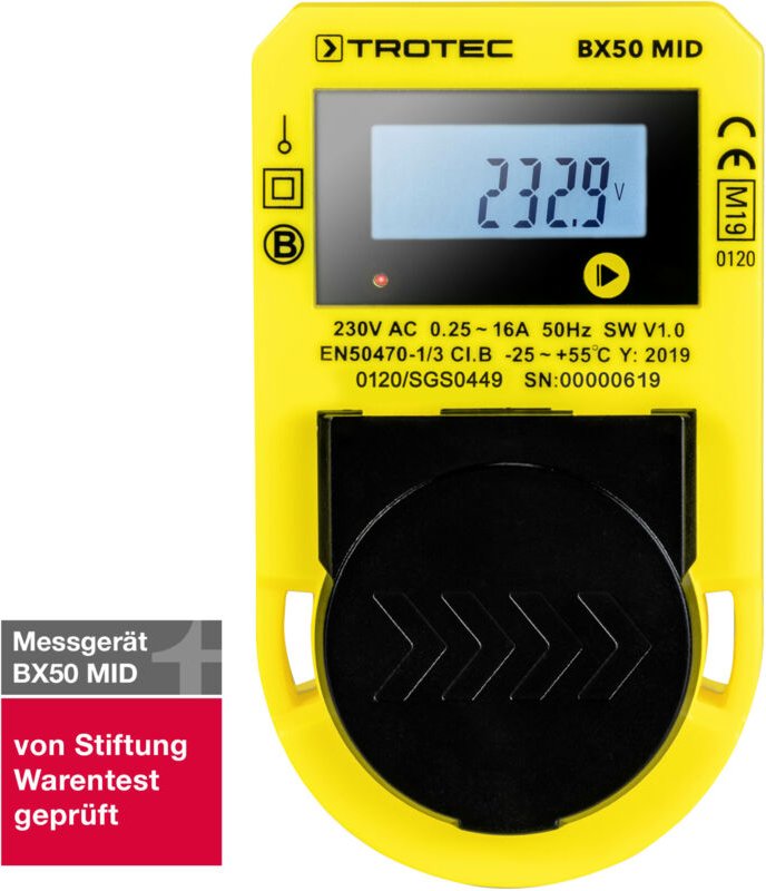 Energieverbrauchsmessgerät BX50 mid - Trotec