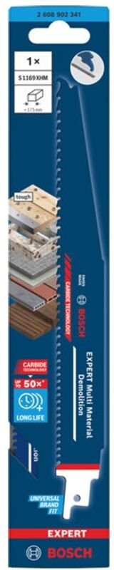Bosch EXPERT Säbelsägeblatt Multi Material Demolition S1169XHM