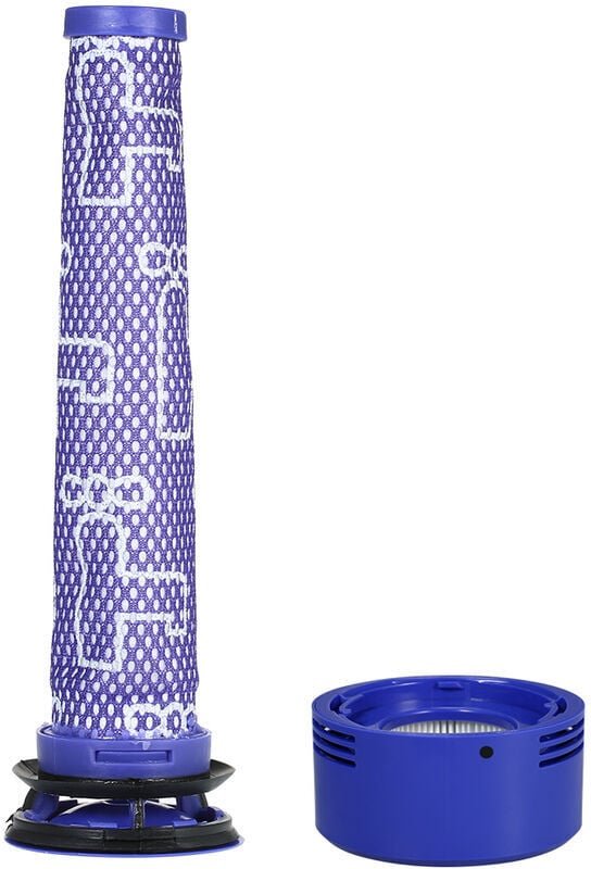 FOREHILL Zubehör für Dyson V7 V8 Staubsauger, 2-teiliges Set (Frontfilter + Heckfilter)