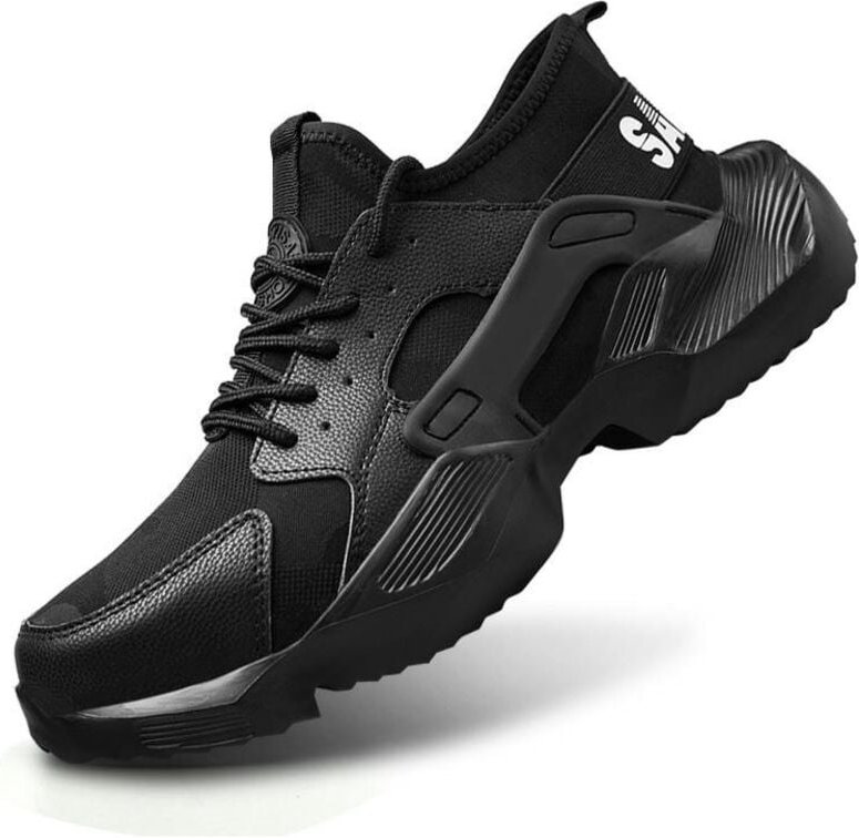 Sicherheitsschuhe mit Stahlkappe, Turnschuhe, leicht, atmungsaktiv, Arbeits-Sneaker, Schutzschuhe für die Industrie, Grö...