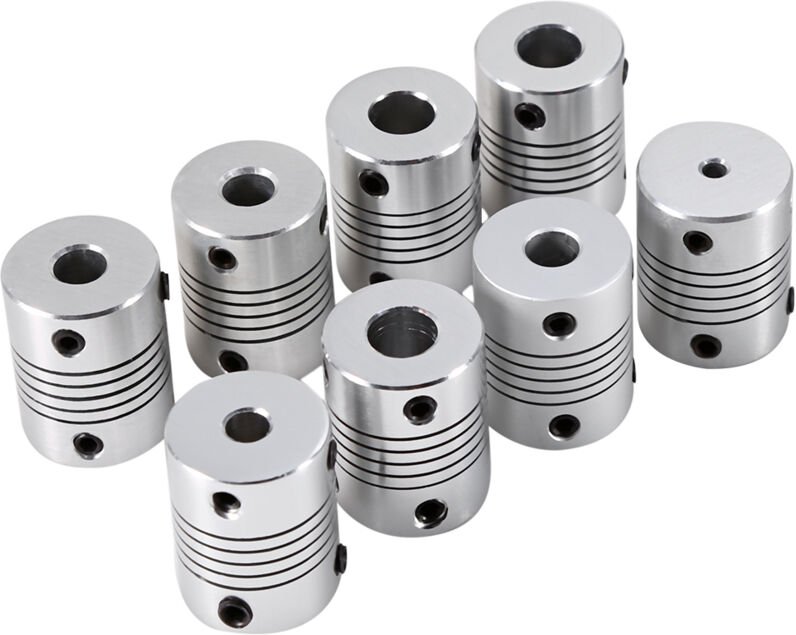 Flexible Klemmbacken-Wellenkupplung für CNC-Schrittmotor, Fräse