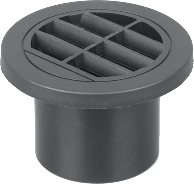 Tlily - EntlüFtungsrohrstüCk Runder Flachrohrauslass Auspuffanschluss für StandheizungszubehöR 60 Mm