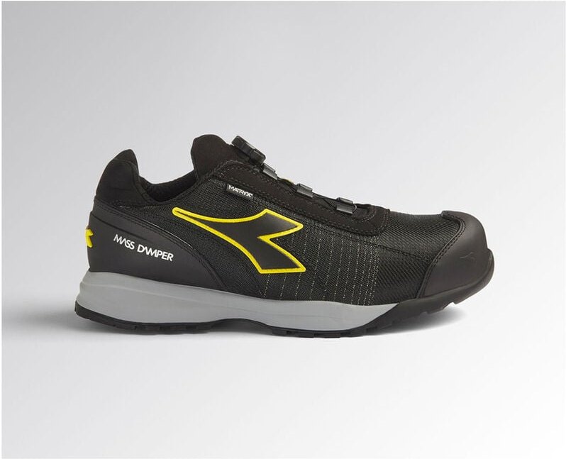 Glove mds Matryx Quick Low S3 hro src esd Sicherheitsschuhe - 48 eu - Schwarze - Schwarze - Diadora