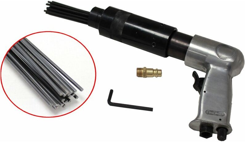 Druckluft Nadelentroster Rostentferner Nadelabklopfer