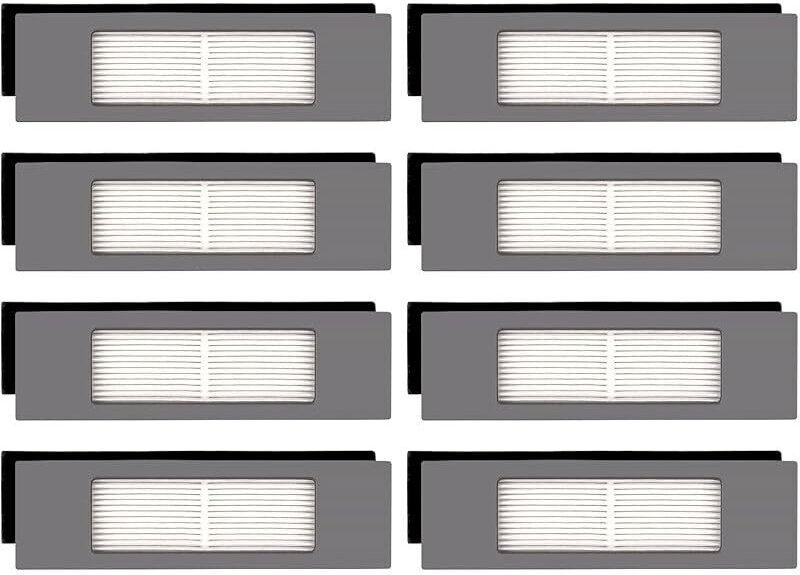 (8 Stück) N10 HEPA-Filter für Ecovacs DEEBOT OZMO N10 N10 Plus 920 950 T8 AIVI Max T9 T5 N5 N7 N8+ N8 Pro Plus Saugrobot...