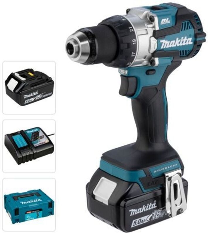 Makita DHP489RTJ Akku-Schlagbohrschrauber