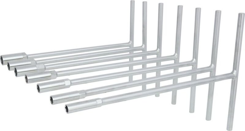 T-Griff Steckschlüssel-Satz, 7-tlg, 8-14mm