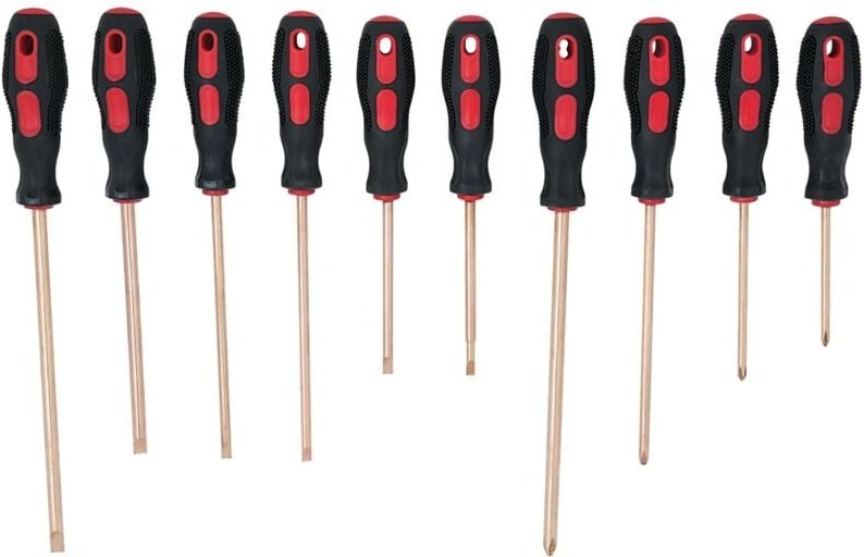 KS Tools BERYLLIUMplus Schraubendreher-Satz 10-tlg