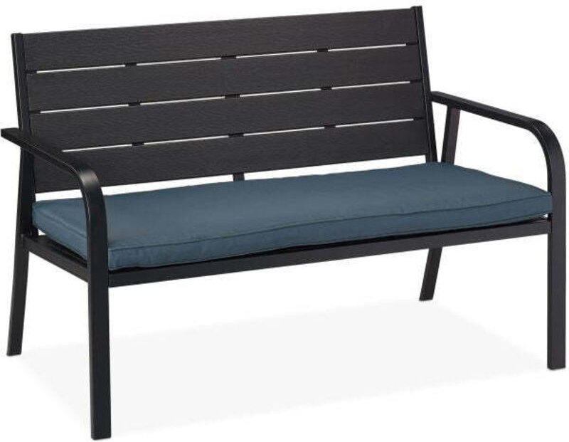 Gartenbank mit Sitzauflage