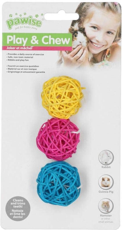 Pawise lw knabber weiden kauballchen ohne glockchen