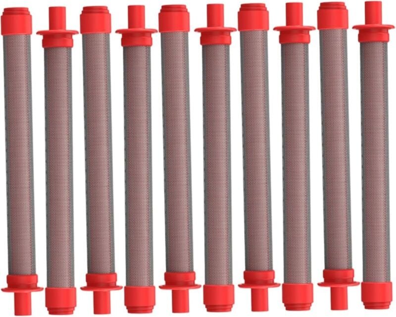 10 stücke Spritzpistole Filter 200 Mesh Airless Farbe Filter für Metall Element Gun Ersatz Feine Mesh Passage