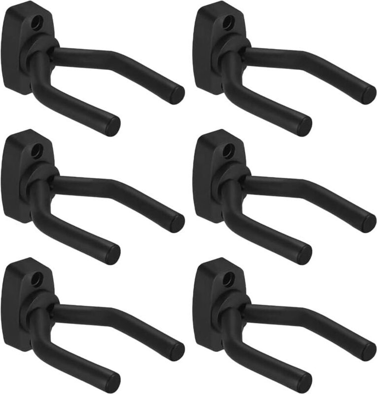 Gitarrenwandhalterung, Gitarrenhaken, Gitarrenständer, kompatibel mit Akustikgitarre/Bassgitarre/E-Gitarre/Banjo/Ukulele...