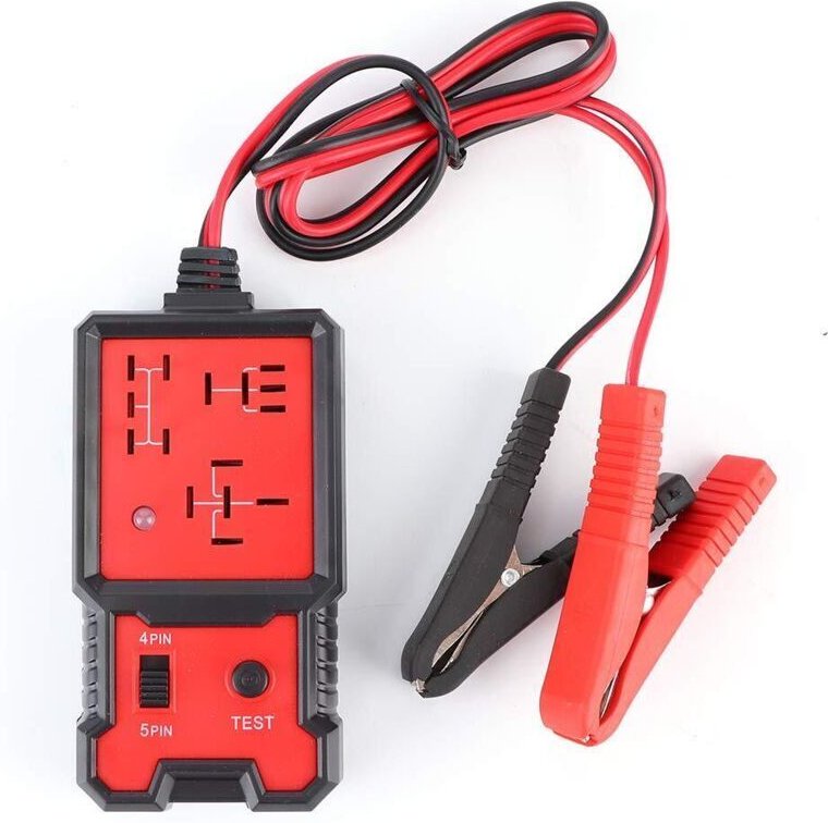Kfz-Relaisprüfer, 12-V-Elektronik-Kfz-Relaisprüfer, Kfz-Diagnose- und Batterieprüfgerät