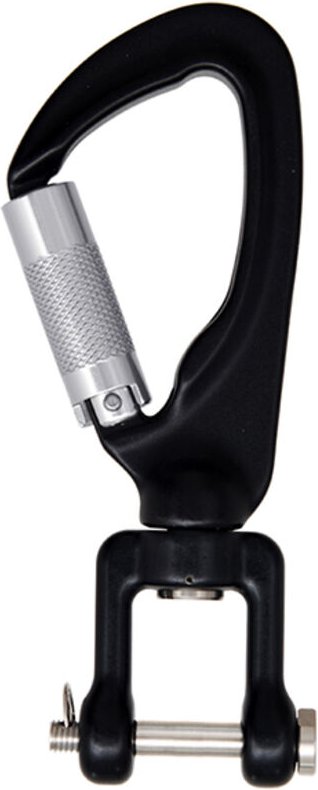 Haken mit automatischer 1/4-Drehung-Verriegelung und Sturzanzeige – Keylock – Aluminium – 18 mm - FA5022818B