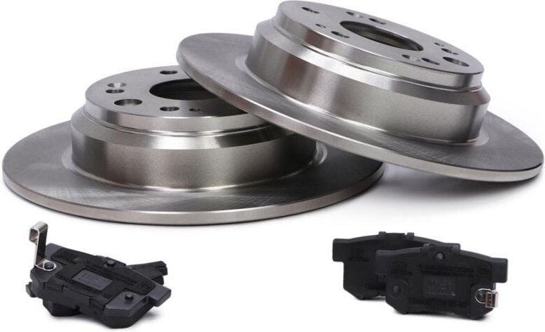 Bremsscheiben Und Bremsbeläge Hinten Honda Accord Vii