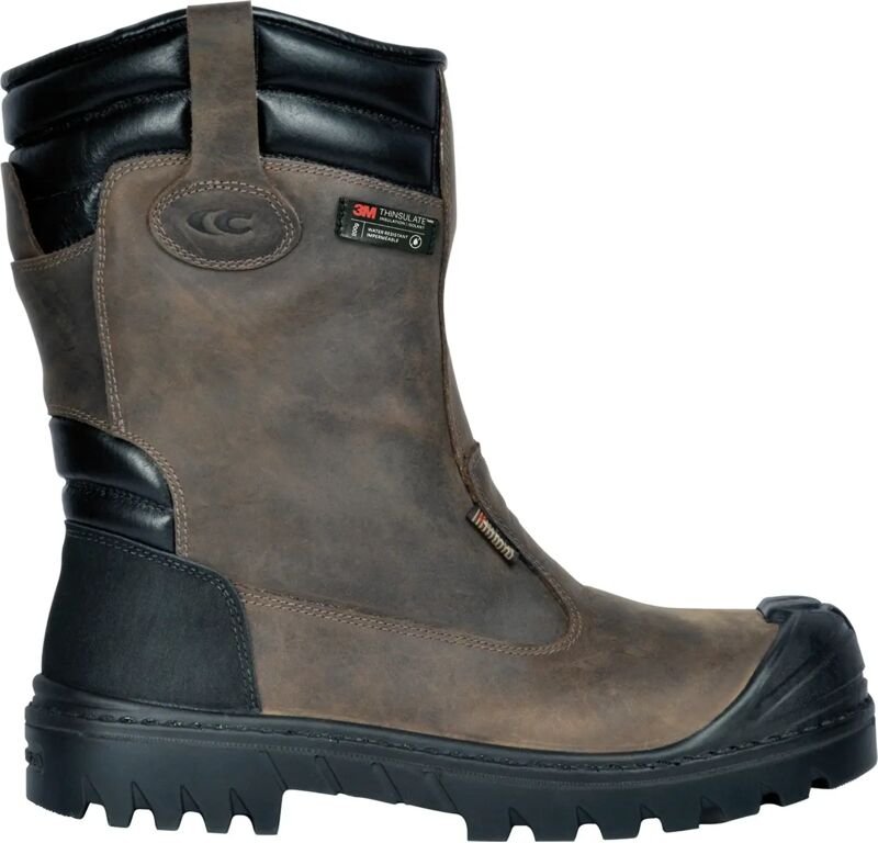 Sicherheitsstiefel BARANOF UK S3S HI CI HRO LG SC FO SR - Braun/Schwarz 47