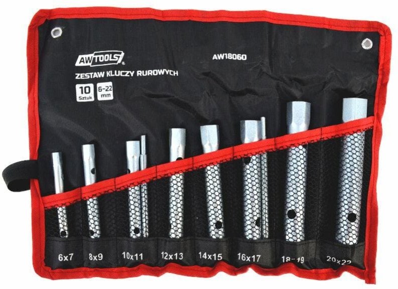 Awtools klucze rurowe 10szt. /6mm-22mm/