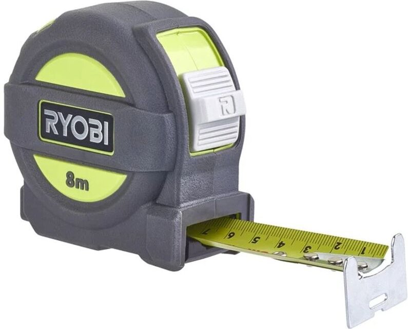 RTM8M Maßband mit Naylonbeschichtung, Breite 25 mm, 5 m - Ryobi