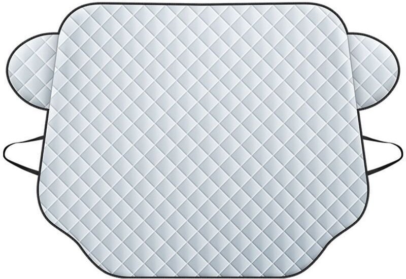 ZOLGINAH Magnetische Windschutzscheibenabdeckung – Ganzjahresschutz für die meisten Fahrzeuge, 190 x 126 cm, faltbar