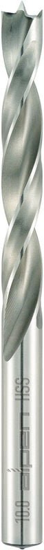 Alpen - 62001000100 Holz-Spiralbohrer 10 mm Gesamtlänge 133 mm Zylinderschaft 1 St.