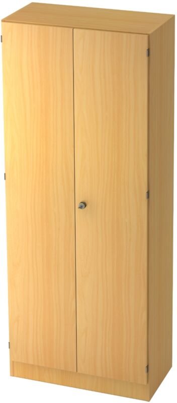 bümö office Aktenschrank - 5 Ordnerhöhen Buche