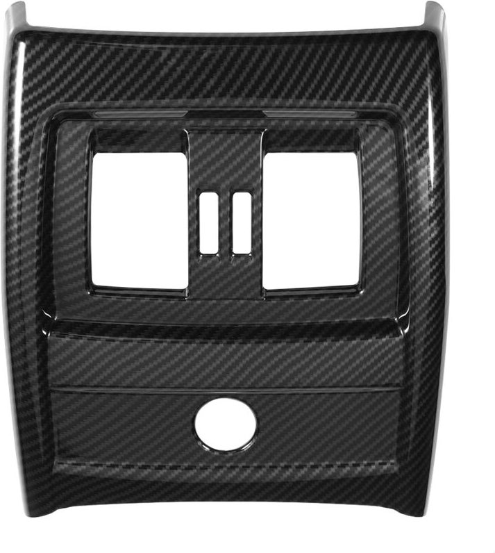 KIMISS Lüftungsgitter-Abdeckung aus Kohlefaser – hintere Lüftungsgitterabdeckung für BMW 3er F30 F34 (2013–2018) und BMW...