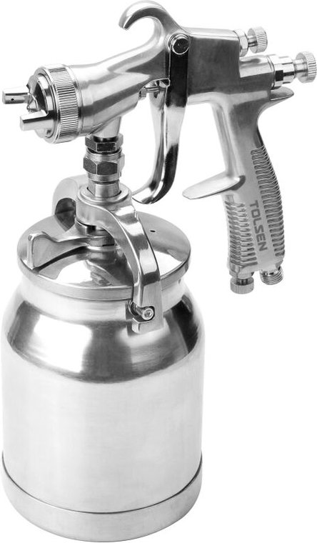 Spritzpistole Saug Hvlp 1000ml Duse 1,7mm Tolsen