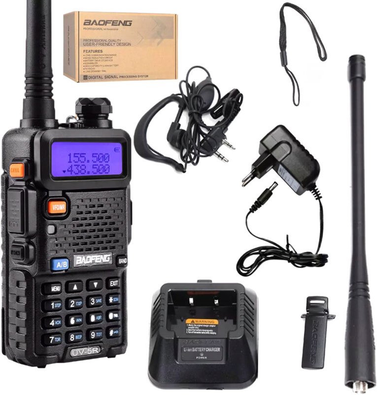 Baofeng UV-5R 8W schwarz