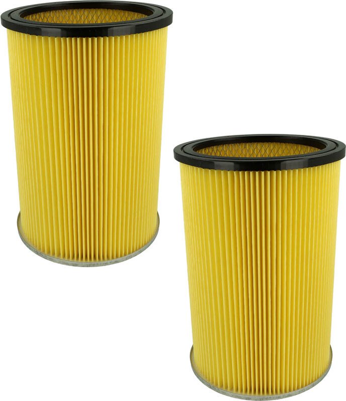 2x Faltenfilter kompatibel mit Thomas 450 za, 451 za, 34-451 za ( ... - 2010) Nass- & Trockensauger - Filter, Patronenfi...