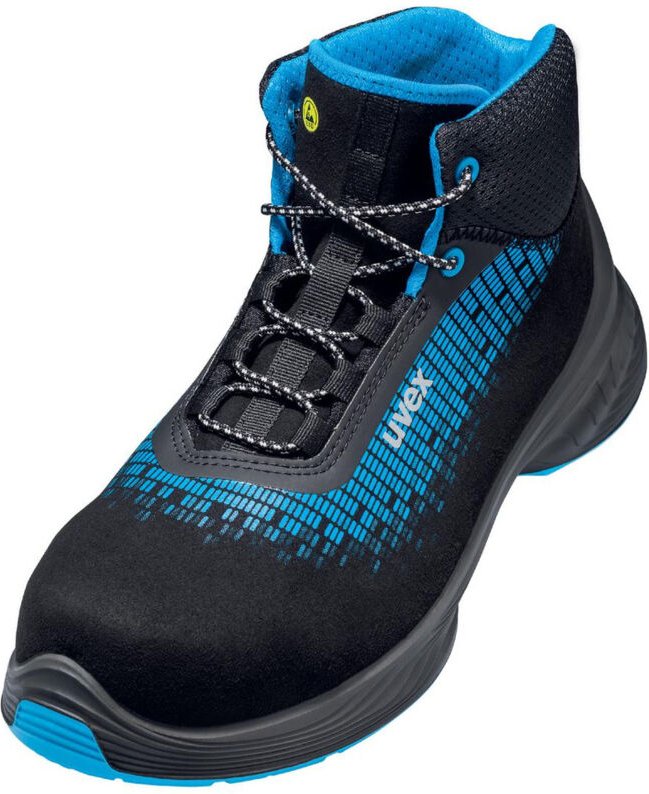 uvex 1 G2 Stiefel S2 blau, schwarz Weite 11 Gr. 42