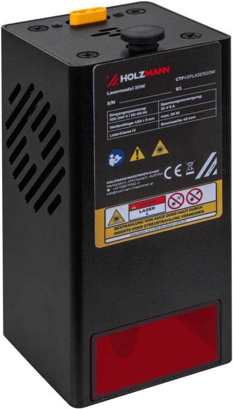 CNC-Lasermodul Holzmann ctf45plaser20w