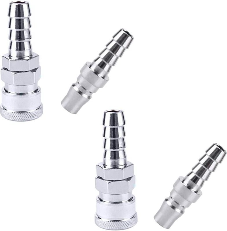 Druckluft Schnellverbinder 2 Paar SH20 + PH20 Luftschlauch Schnellverbinder Kompressor Koppler Pneumatikverbinder Kompre...