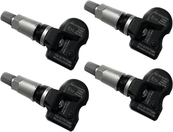 Tlily - 4Pcs 3641101BKN01A tpms Sensor 433MHz für Dargo H6 2020 2021 Auto Reifendruck Überwachung