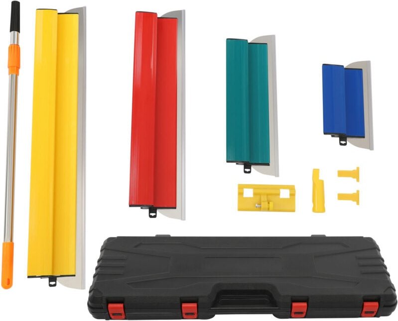 Oberflächenspachtelset, Spachtel mit Edelstahlklinge, Multifunktionsspachtelset, Dicke 0,35 mm, 80 cm/60 cm/40 cm/25 cm,...