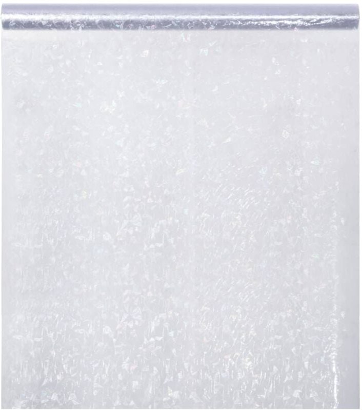 Fensterfolie Sichtschutzfolie Fenster Folie Matt 3D Regenbogen-Muster pvc Vidaxl