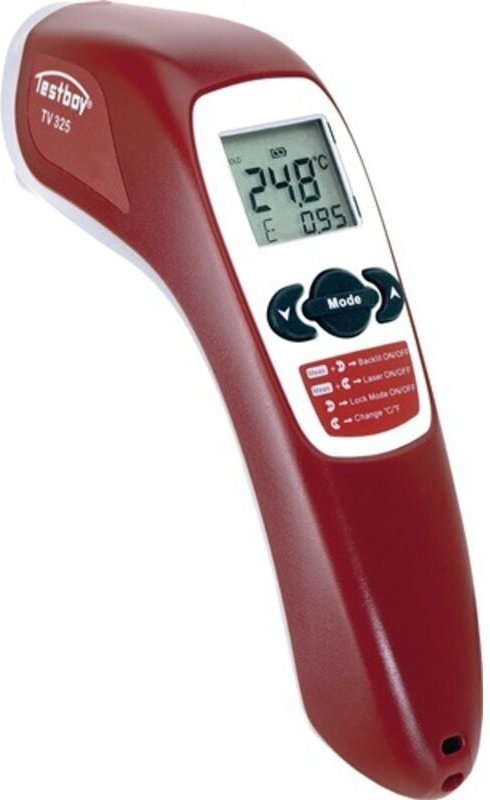 Testboy TV 325 Infrarot-Thermometer Optik 12:1 -60 - +500 °C Kontaktmessung