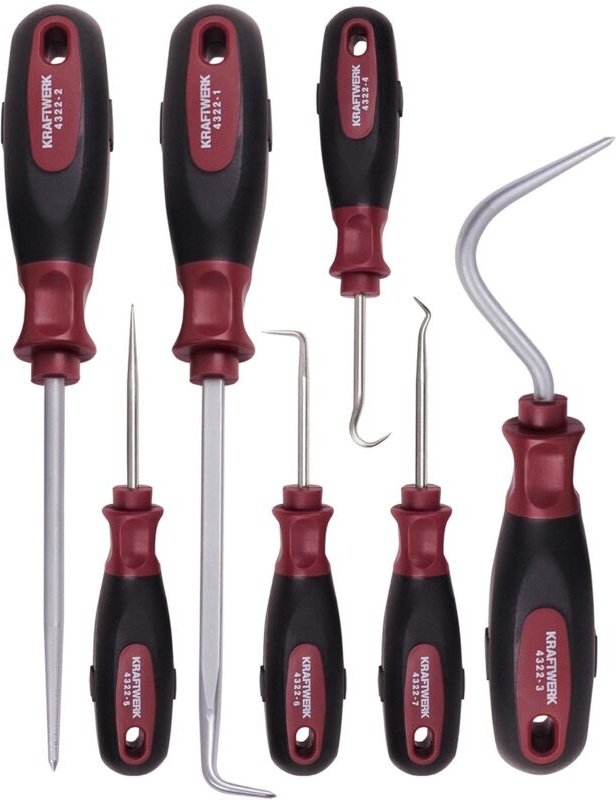 Kraftwerk - 7-t. Haken- und Abzieher-Satz ergokraft