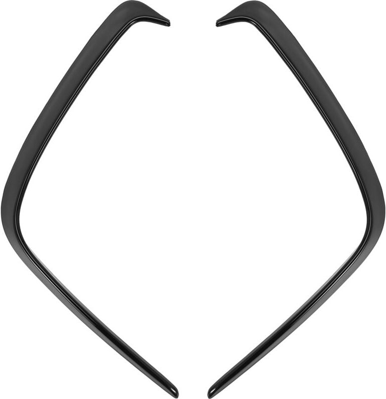 Tlily - Schwarze Hintere Stangen Wind Messer Geänderte Dekorative Außen Auto Aufkleber Passend Für A-Class W176 A200 A25...