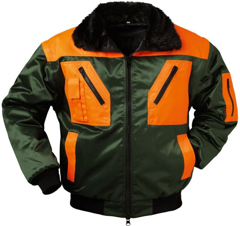 Gr .4XL (70/72) ROTDORN WALDARBEITER PILOTJACKE grün ROTDORN PILOT JACKET