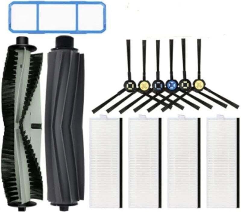 Hauptseitenbürsten-HEPA-Filter für SSR1, SSRA1, XU, A9S, A7, V8, V8S, X750, X800, X785, V80 Saugroboter-Ersatzteile - KZ...