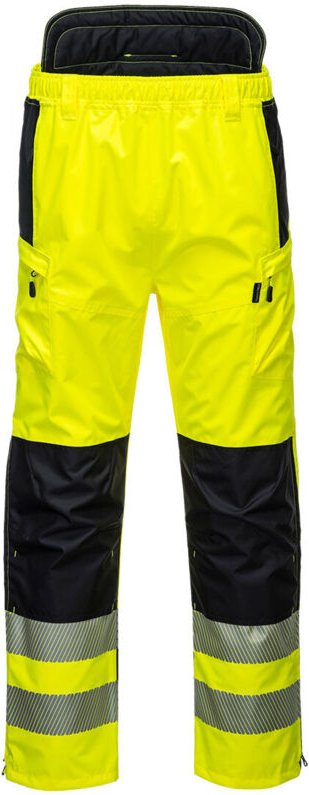 Extikale Hochsichtbarkeits-Hose Pw3 Farbe: Gelb/Schwarz Größe S - Portwest