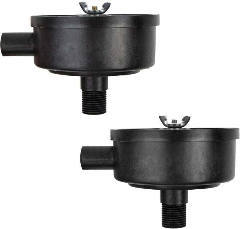Zubehör für Schalldämpferfilter für Luftkompressoren, 1/2" 20 mm Außengewinde, Kunststoffgehäuse, Schalldämpferfilter fü...
