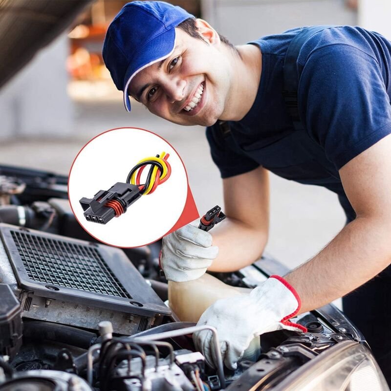 5 STÜCKE Pulse Power Stecker Verbinder Pigtail Stecker Power Geschirr für Ranger XP1000 & RZR RS1 & General 2018 -2021