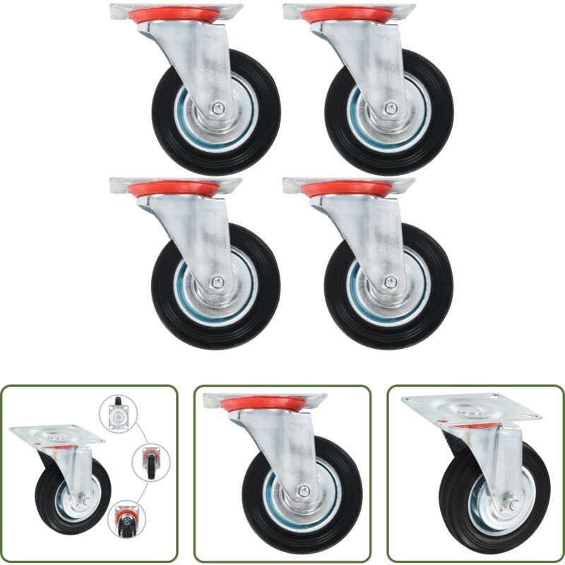 Lenkrolle - Lenkrollen 4 Stk. 100 mm