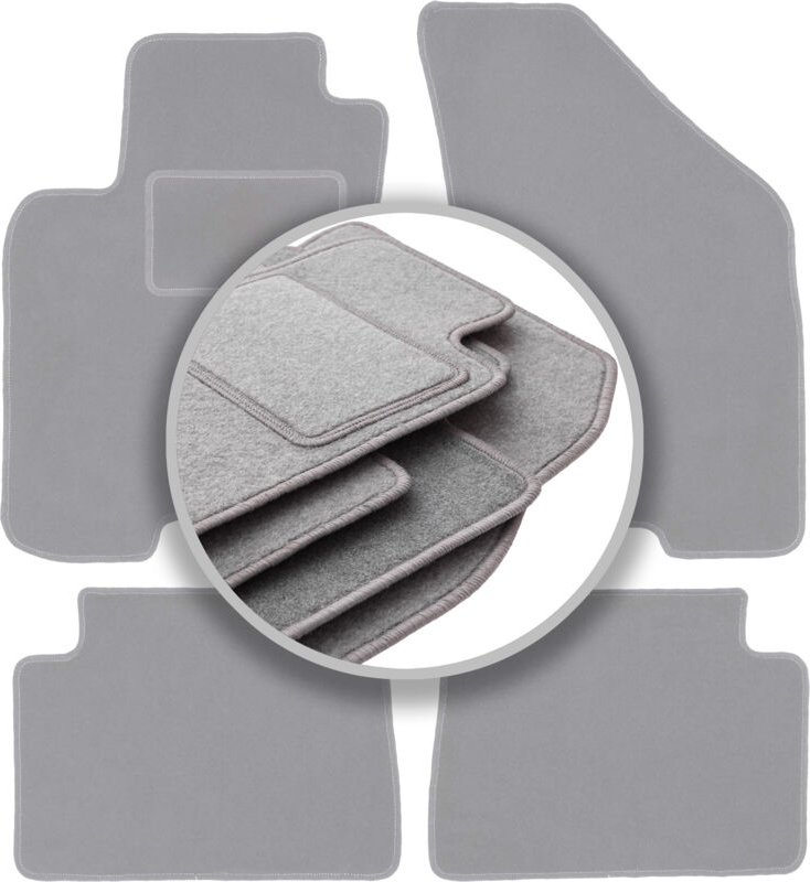 Thumbnail - Graue Fußmatten für: Daewoo Leganza Limousine (1997-2004)