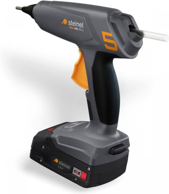 Akku-Heißklebepistole Mobileglue 5011, 1x 2,0 Ah und Ladegerät im Koffer - Steinel