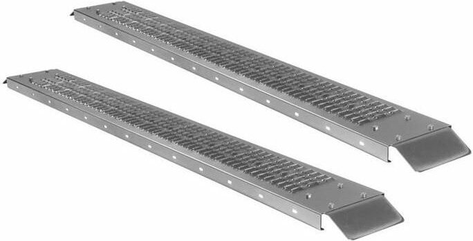 Varan Motors - SR611D 180CM AUFFAHRRAMPE STAHL RAMPE LADERAMPE FÜR MOTORRAD, QUAD, ATV MAX. 450KG